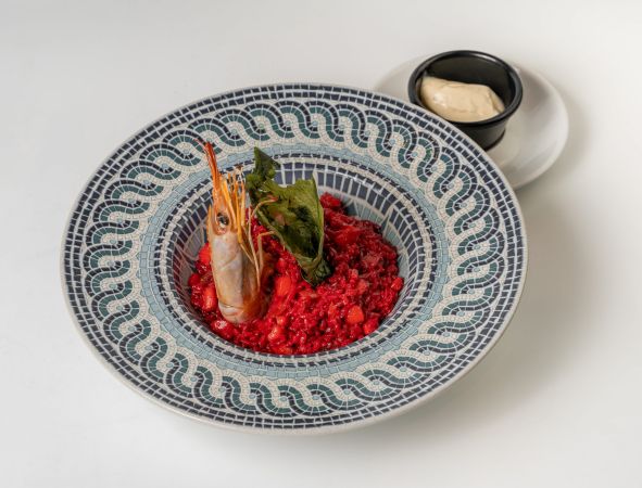 Plato de entrante - Restaurante en Teruel