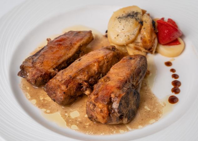 Plato de la tierra - Restaurante en Teruel